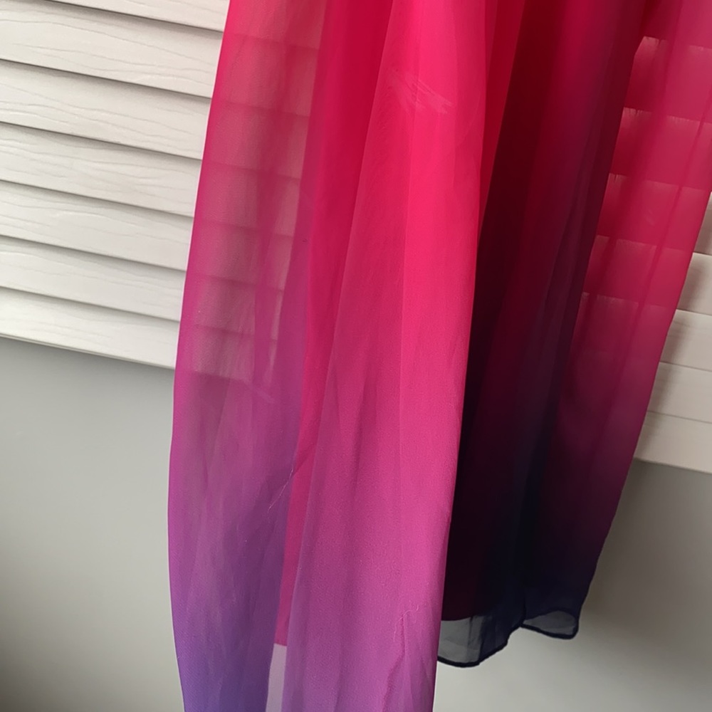 Cynthia Steffe Sara Ombré Halter Maxi Dress Size 2 - Picture 16 of 16